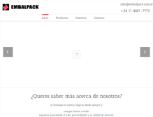 Tablet Screenshot of embalpack.com.ar